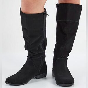 Style & Co Below Knee Kelimae Black Boots size 8